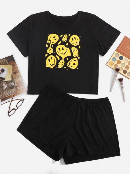 plus cartoon graphic pj set u4xs#, Black;white
plus cartoon graphic pj set u4xs#, Black;white