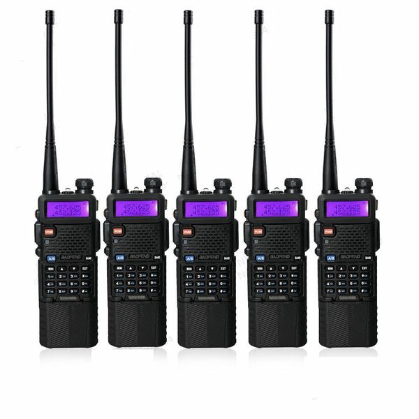 5 pcs baofeng uv-5r uhf/vhf radio transceiver 3800mah battery walkie talkie new
5 pcs baofeng uv-5r uhf/vhf radio transceiver 3800mah battery walkie talkie new