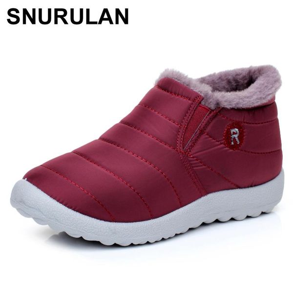 snurulanwomen boots winterwarm down snowboots for women ankle boots waterproof fashion fur antiskid outdoor flat shoese076, Black
snurulanwomen boots winterwarm down snowboots for women ankle boots waterproof fashion fur antiskid outdoor flat shoese076, Black