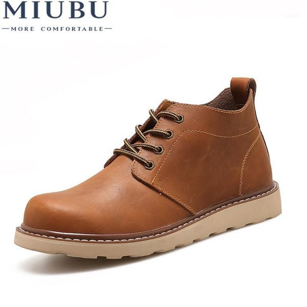 miubu leather men boots autumn winter ankle boots fashion casual footwear lace up shoes men vintage shoes1, Black
miubu leather men boots autumn winter ankle boots fashion casual footwear lace up shoes men vintage shoes1, Black