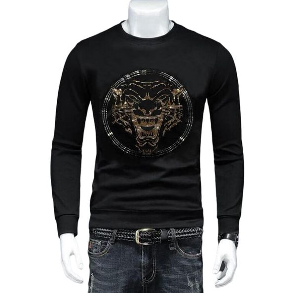 rhinestones apparel new style sweatshirt casual fashion hoodies fleece fall sweatshirts c60, Black
rhinestones apparel new style sweatshirt casual fashion hoodies fleece fall sweatshirts c60, Black