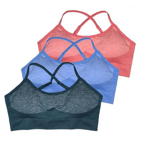 gym clothing 3 pack women wireless cross back sports bra activewear with removable padding for yoga workout running fitness1, White;black
gym clothing 3 pack women wireless cross back sports bra activewear with removable padding for yoga workout running fitness1, White;black