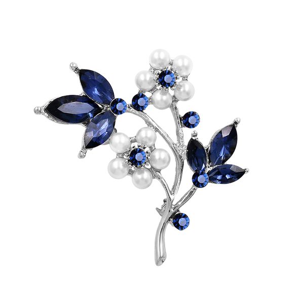 wedding accessories arrival blue crystal plant leaf brooches for women, White
wedding accessories arrival blue crystal plant leaf brooches for women, White