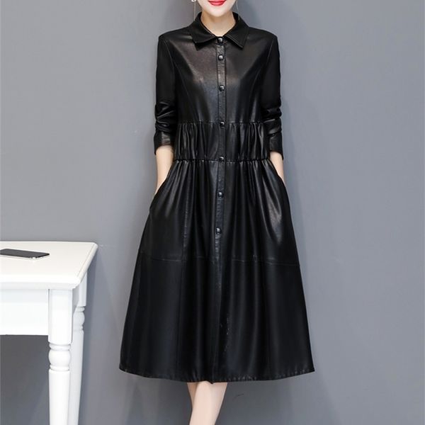 lautaro womens leather jackets and coats plus size fall clothes for women 7xl long black pleated faux leather coat spring 201223
lautaro womens leather jackets and coats plus size fall clothes for women 7xl long black pleated faux leather coat spring 201223