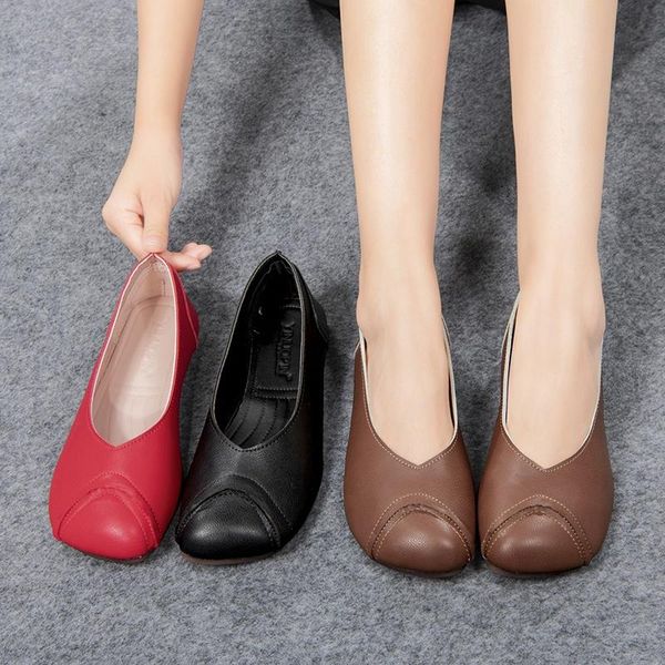 autumn women flats plus size comfortable pu shallow square toe casual ladies flat loafers solid color shoes woman boat shoes, Black
autumn women flats plus size comfortable pu shallow square toe casual ladies flat loafers solid color shoes woman boat shoes, Black