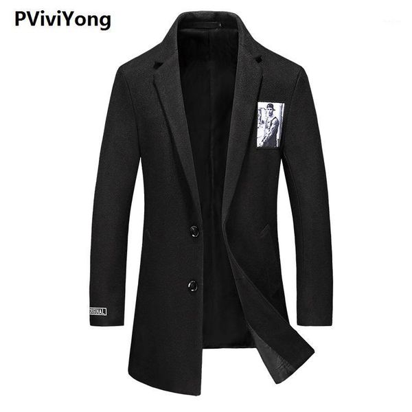 pvviyong 2019 new aarival autumn&winter wool trench coat men,men's wool jackets plus-size m-5xl f121, Black
pvviyong 2019 new aarival autumn&winter wool trench coat men,men's wool jackets plus-size m-5xl f121, Black
