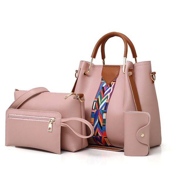 women's bag 4pcs suit 2020 new mother bag four-piece retro large capacity single female shoulder messenger women purses
women's bag 4pcs suit 2020 new mother bag four-piece retro large capacity single female shoulder messenger women purses