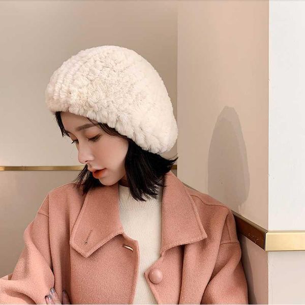 new knitted rex genuine fur hat real fur beret cap winter with elasticity 4 colors wholesale retail oem1, Blue;gray
new knitted rex genuine fur hat real fur beret cap winter with elasticity 4 colors wholesale retail oem1, Blue;gray