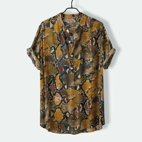 mens casual shirt beach snake print party summer holiday fancy short sleeve shirts male leisure clothes new1, White;black
mens casual shirt beach snake print party summer holiday fancy short sleeve shirts male leisure clothes new1, White;black