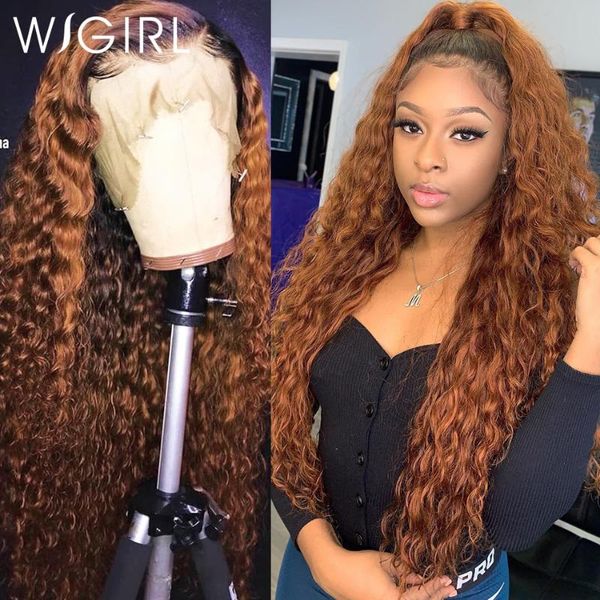 lace wigs wigirl ombre color water curly remy front human hair highlight deep wave colored brown 1b/30 frontal wig pre plucked, Black;brown
lace wigs wigirl ombre color water curly remy front human hair highlight deep wave colored brown 1b/30 frontal wig pre plucked, Black;brown