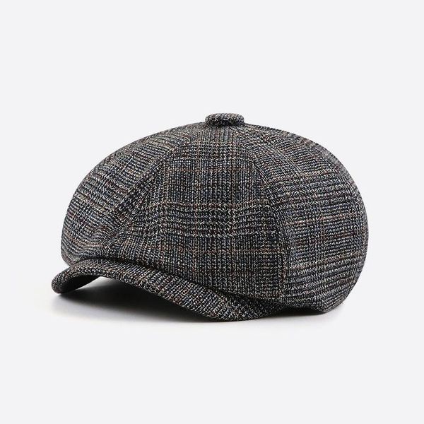 berets father gift male big size sboy hat men winter outdoors casual wool beret felt octagonal caps 56-60cm, Blue;gray
berets father gift male big size sboy hat men winter outdoors casual wool beret felt octagonal caps 56-60cm, Blue;gray