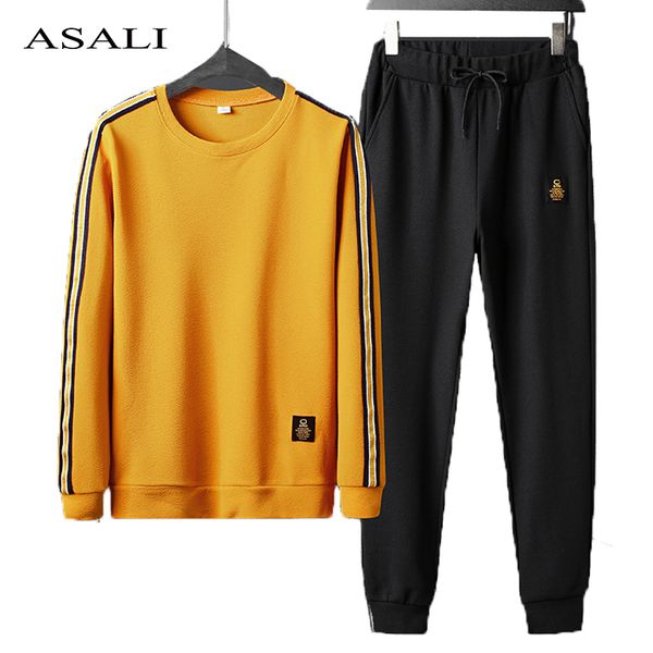 mens two pieces sets casual sweatshirts men tracksuit hoodies+pants sport shirts sportswear man autumn set sportswear clothing 201109, Gray
mens two pieces sets casual sweatshirts men tracksuit hoodies+pants sport shirts sportswear man autumn set sportswear clothing 201109, Gray