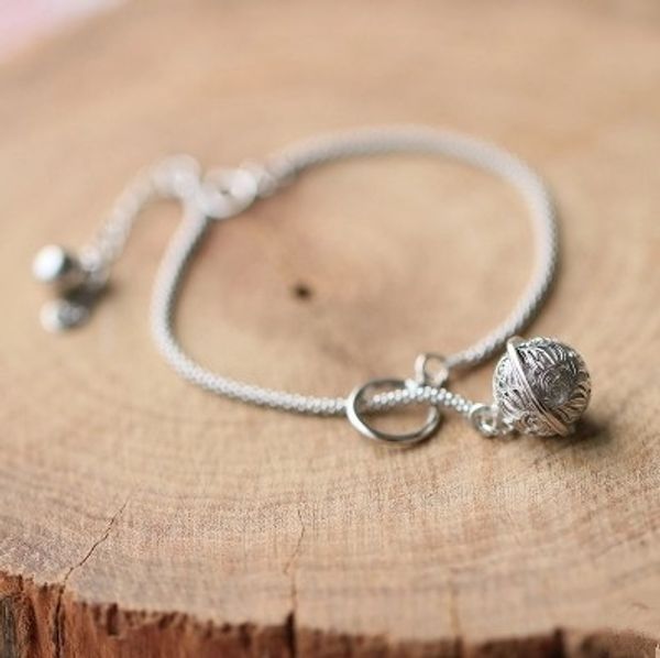 yongcheng s925 sterling silver bracelet bracelet flower thousand bone with hollow palace bell chain fashion accessories 74am3, Golden;silver
yongcheng s925 sterling silver bracelet bracelet flower thousand bone with hollow palace bell chain fashion accessories 74am3, Golden;silver