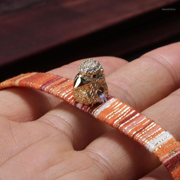 gold cute nestling bird statue charm ethnic boho bohemia soft cotton silk tassel tail wristband adjustable bracelet for woman1, Golden;silver
gold cute nestling bird statue charm ethnic boho bohemia soft cotton silk tassel tail wristband adjustable bracelet for woman1, Golden;silver