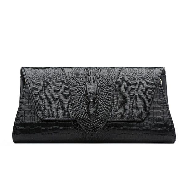 crocodile pattern women clutch bag genuine leather fashion handbag female chain bag shoulder diagonal party evening
crocodile pattern women clutch bag genuine leather fashion handbag female chain bag shoulder diagonal party evening