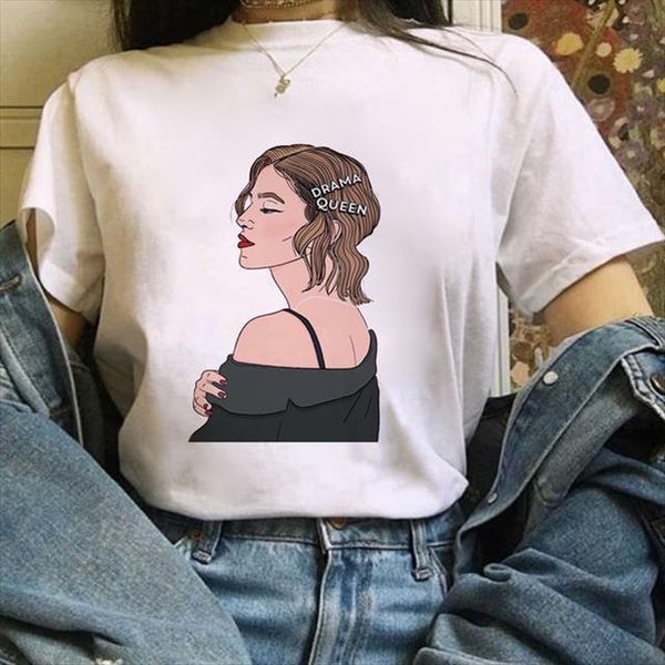 harajuku t shirt women fun spoof tee cartoon ladies print t shirt 90s girls tees femme, White
harajuku t shirt women fun spoof tee cartoon ladies print t shirt 90s girls tees femme, White