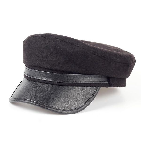 new autumn winter retro patchwork beret hat women british fashion woolen beret cap navy hat leather travel hats warm hats gorras, Blue;gray
new autumn winter retro patchwork beret hat women british fashion woolen beret cap navy hat leather travel hats warm hats gorras, Blue;gray