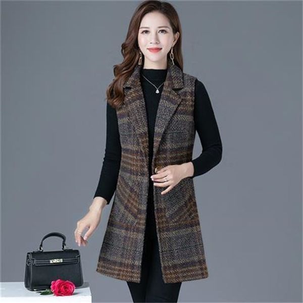 new 2021 female spring woolen vests knitted or crocheted jacket vest plus size 5xl y220 k84a srcl, Black;white
new 2021 female spring woolen vests knitted or crocheted jacket vest plus size 5xl y220 k84a srcl, Black;white