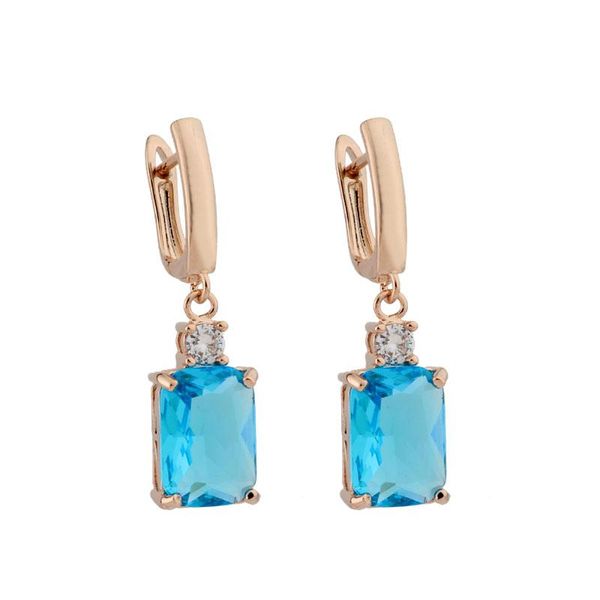 earings fashion jewelry 2020 new square 10 color zircon women's earrings wedding jewelry 585 rose gold long earrings gift, Silver
earings fashion jewelry 2020 new square 10 color zircon women's earrings wedding jewelry 585 rose gold long earrings gift, Silver