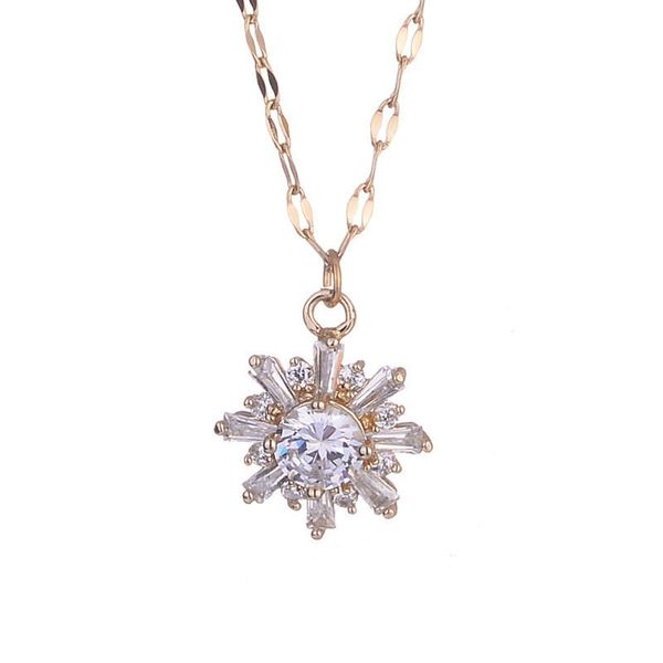 titanium steel rhinestone six-point star pendant necklace for women girls fashion personality party necklace jewelry, Silver
titanium steel rhinestone six-point star pendant necklace for women girls fashion personality party necklace jewelry, Silver