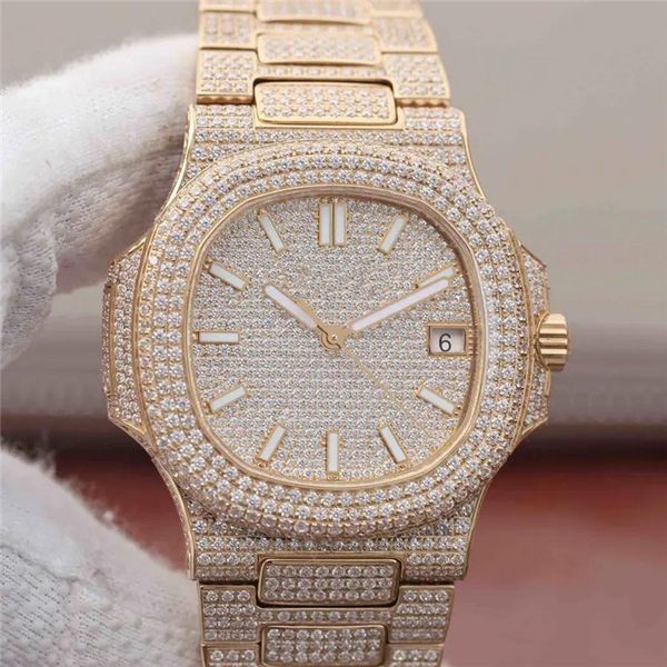 n 5719/10g-010 automatic designer watches movement diameter mens watch 40mm waterproof super luminous ladies watch fine steel watchband smar, Slivery;brown
n 5719/10g-010 automatic designer watches movement diameter mens watch 40mm waterproof super luminous ladies watch fine steel watchband smar, Slivery;brown