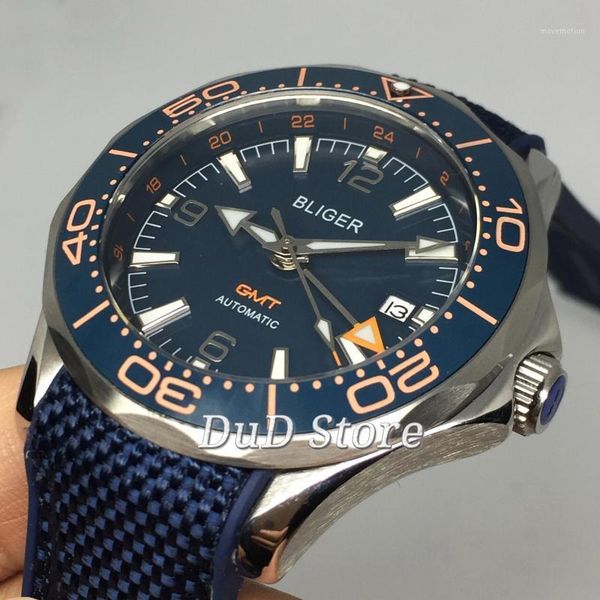 bliger 41mm 2020 new silver case sapphire glass ceramic bezel date luminous waterproof leisure stainless men's automatic watch1, Slivery;brown
bliger 41mm 2020 new silver case sapphire glass ceramic bezel date luminous waterproof leisure stainless men's automatic watch1, Slivery;brown