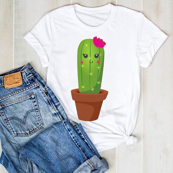 женщины леди завод мода флористическое лицо лето кактус дамы t tee tshirt женские женские верхние рубашка одежда графическая одежда футболка, White
женщины леди завод мода флористическое лицо лето кактус дамы t tee tshirt женские женские верхние рубашка одежда графическая одежда футболка, White