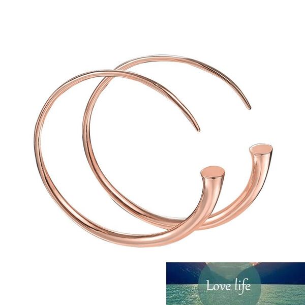 simple opening hoop earrings for women silver color metallic versatile style fashion female earrings classic jewelry, Golden;silver
simple opening hoop earrings for women silver color metallic versatile style fashion female earrings classic jewelry, Golden;silver