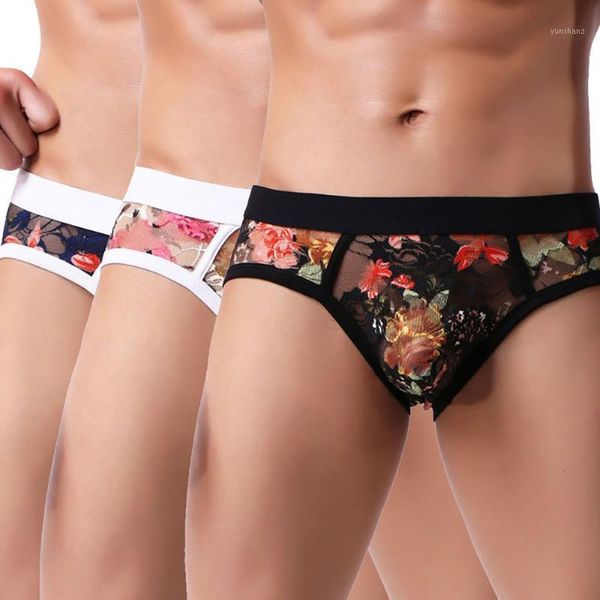 new underwear men breathable lace print transparent briefs stretch bulge pouch underwear 2020 soft comfy briefs comfy fashion1, White;black
new underwear men breathable lace print transparent briefs stretch bulge pouch underwear 2020 soft comfy briefs comfy fashion1, White;black