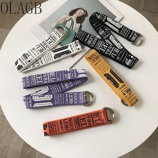jeans decorative fashion punk canvas belt for women double d ring buckle street style letter printed long belt men 112, Black;brown
jeans decorative fashion punk canvas belt for women double d ring buckle street style letter printed long belt men 112, Black;brown