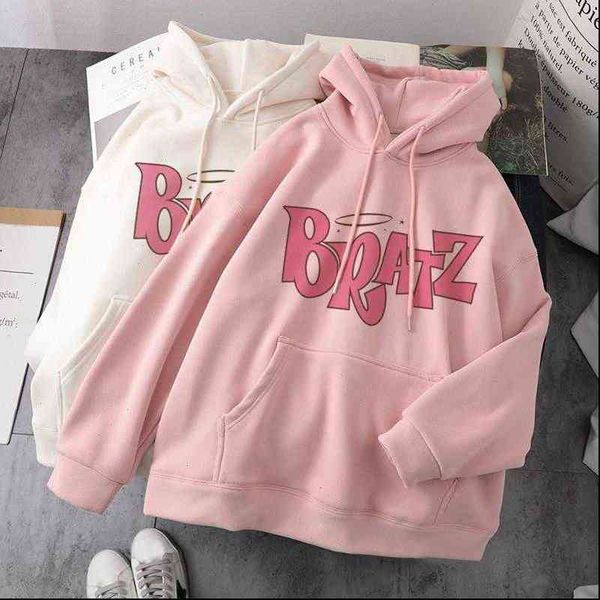autumn bratz sweatshirt womens undefined white hooded long sleeve print graphic hoodie women clothes 2021, Black
autumn bratz sweatshirt womens undefined white hooded long sleeve print graphic hoodie women clothes 2021, Black