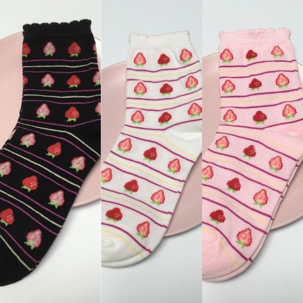 spring and medium socksstrawberry sockssummer strawberry socks children's korean school style cute sweetheart girl soft girl pure cotto, Black
spring and medium socksstrawberry sockssummer strawberry socks children's korean school style cute sweetheart girl soft girl pure cotto, Black