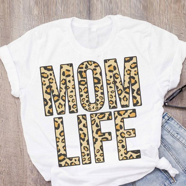 women's mother leopard print cute t-shirt mother short-sleeved summer ladies women's t-shirt shirt tee female, White
women's mother leopard print cute t-shirt mother short-sleeved summer ladies women's t-shirt shirt tee female, White