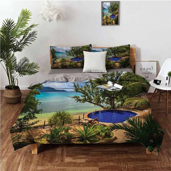 holiday in seychelles theme exotic beach pool summer vacation greenerybedding 3-piece set
holiday in seychelles theme exotic beach pool summer vacation greenerybedding 3-piece set