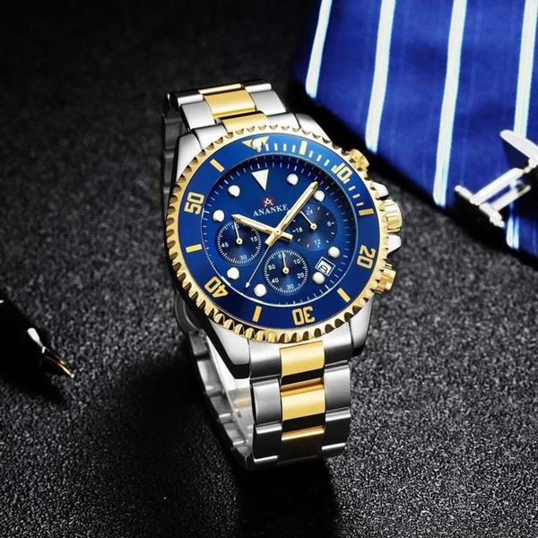 eye three men's six multifunctional pin watch non mechanical waterproof luminous quartz watch water ghost high grade men's watchyp, Slivery;brown
eye three men's six multifunctional pin watch non mechanical waterproof luminous quartz watch water ghost high grade men's watchyp, Slivery;brown