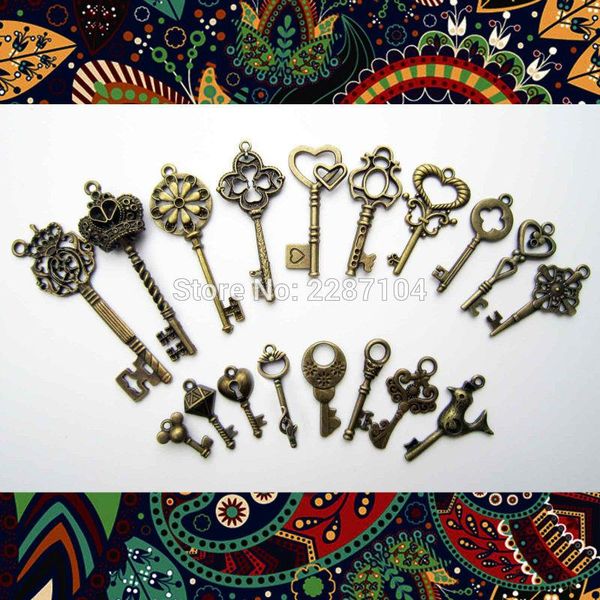18pcs новый латунный бронзовый урожай ретро старый вид декора отмычка подвеска bow steampunk подвески амулет ювелирных изделий diy set10 wmt
18pcs новый латунный бронзовый урожай ретро старый вид декора отмычка подвеска bow steampunk подвески амулет ювелирных изделий diy set10 wmt