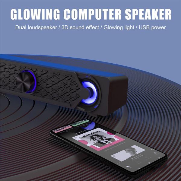 computer speaker sound bar usb powered mini soundbar speaker multimedia loudspeaker with led light for pc tablets desklaptop
computer speaker sound bar usb powered mini soundbar speaker multimedia loudspeaker with led light for pc tablets desklaptop