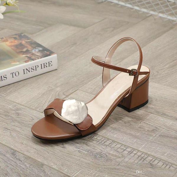 mid heel sandals 100% leather rough heel woman shoes fashion metal buckle sandals womens beach shoes large size 34-42, Black
mid heel sandals 100% leather rough heel woman shoes fashion metal buckle sandals womens beach shoes large size 34-42, Black