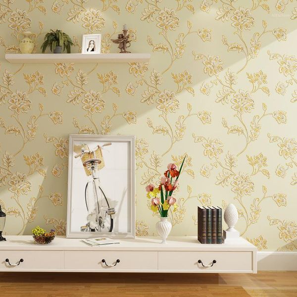 cheng shuo 4d rural wind relief big flower thick non-woven wallpaper wallpaper background covered the bedroom living room1
cheng shuo 4d rural wind relief big flower thick non-woven wallpaper wallpaper background covered the bedroom living room1