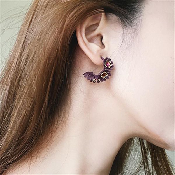 stud cute purple flower earrings for women girls trendy jewelry female rhinestone gold metal circle gift brincos, Golden;silver
stud cute purple flower earrings for women girls trendy jewelry female rhinestone gold metal circle gift brincos, Golden;silver
