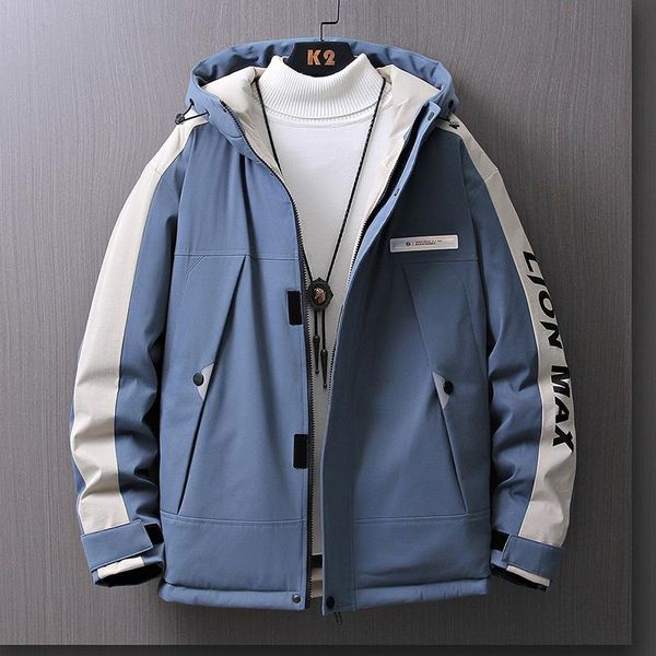mens cotton padded jacket men 2020 winter fashion hooded warm solid color jackets casual blue short tailed soft chell jacket men, Black
mens cotton padded jacket men 2020 winter fashion hooded warm solid color jackets casual blue short tailed soft chell jacket men, Black