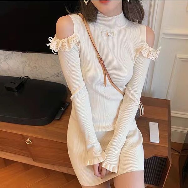 new 2021 women knitted around the neck solid color long sleeve off shoulder fashion dress streetwear dresses y272 1yy9 lirp, Black;gray
new 2021 women knitted around the neck solid color long sleeve off shoulder fashion dress streetwear dresses y272 1yy9 lirp, Black;gray