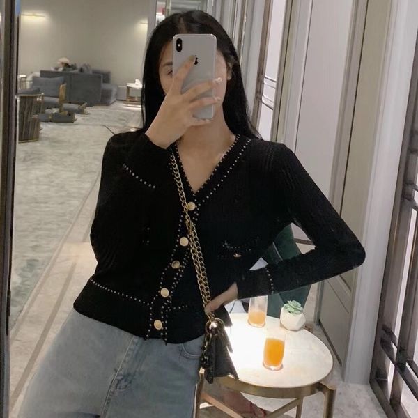 6gwjv xiaoxiangfeng knitted cardigan thin women's fall 2020 jacket loose korean with foreign style hollow style sweater sweater jacket, White;black
6gwjv xiaoxiangfeng knitted cardigan thin women's fall 2020 jacket loose korean with foreign style hollow style sweater sweater jacket, White;black