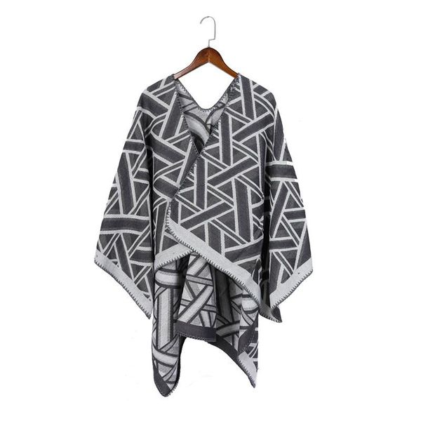 2019 new design winter warm plaid ponchos and capes for women oversized shawls wraps cashmere pashmina female bufanda sqcodw bdefashion, Blue;gray
2019 new design winter warm plaid ponchos and capes for women oversized shawls wraps cashmere pashmina female bufanda sqcodw bdefashion, Blue;gray