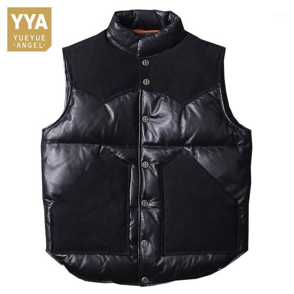 2020 s-4xl new winter mens genuine sheep leather vest fashion sheepskin real leather solid sleeveless mens single breasted vest1, Black;white
2020 s-4xl new winter mens genuine sheep leather vest fashion sheepskin real leather solid sleeveless mens single breasted vest1, Black;white