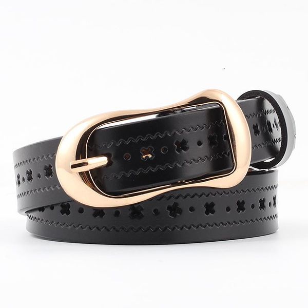 cow genuine leather luxury strap women belts new fashion hollow out vintage pin buckle female belt cinturon mujer, Black;brown
cow genuine leather luxury strap women belts new fashion hollow out vintage pin buckle female belt cinturon mujer, Black;brown