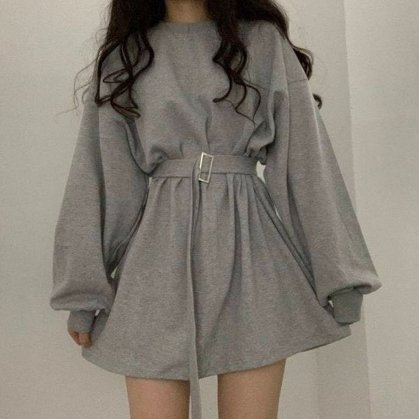 qweek gothic goth dress punk women streetwear korean fashion gothic harajuku long sleeve black dress mini wrap dresses mall goth y0118, Black;gray
qweek gothic goth dress punk women streetwear korean fashion gothic harajuku long sleeve black dress mini wrap dresses mall goth y0118, Black;gray