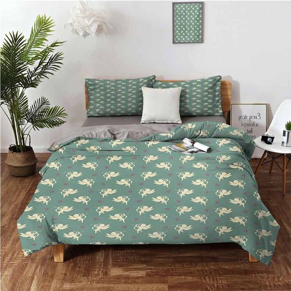 greek mythology inspired romance cupid pattern with little hearts printbedding 3-piece set
greek mythology inspired romance cupid pattern with little hearts printbedding 3-piece set