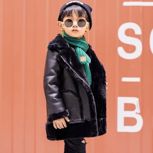 2020 winter kids boy girl pu leather faux fur jacket children plus velvet warm outerwear teen boy girl thicken parka coat q821, Blue;gray
2020 winter kids boy girl pu leather faux fur jacket children plus velvet warm outerwear teen boy girl thicken parka coat q821, Blue;gray