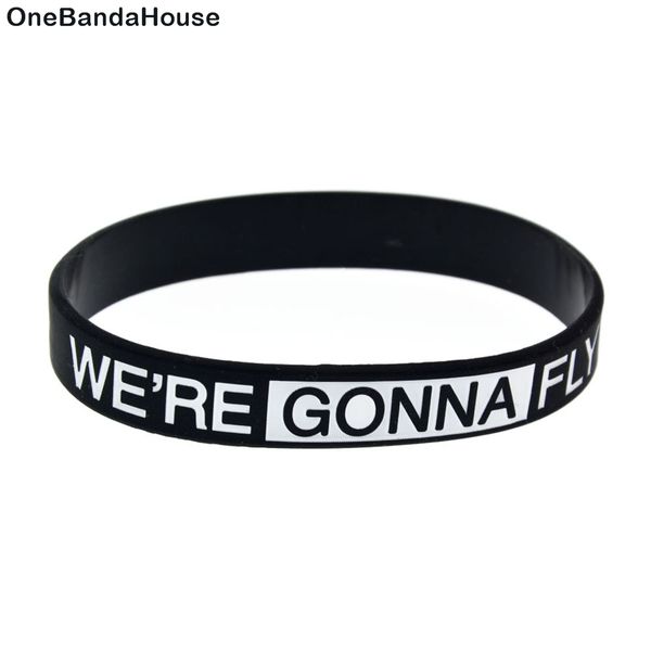 1pc got7 we are gonna fly silicone bracelet great for music fans to show how you support your idol, Black
1pc got7 we are gonna fly silicone bracelet great for music fans to show how you support your idol, Black